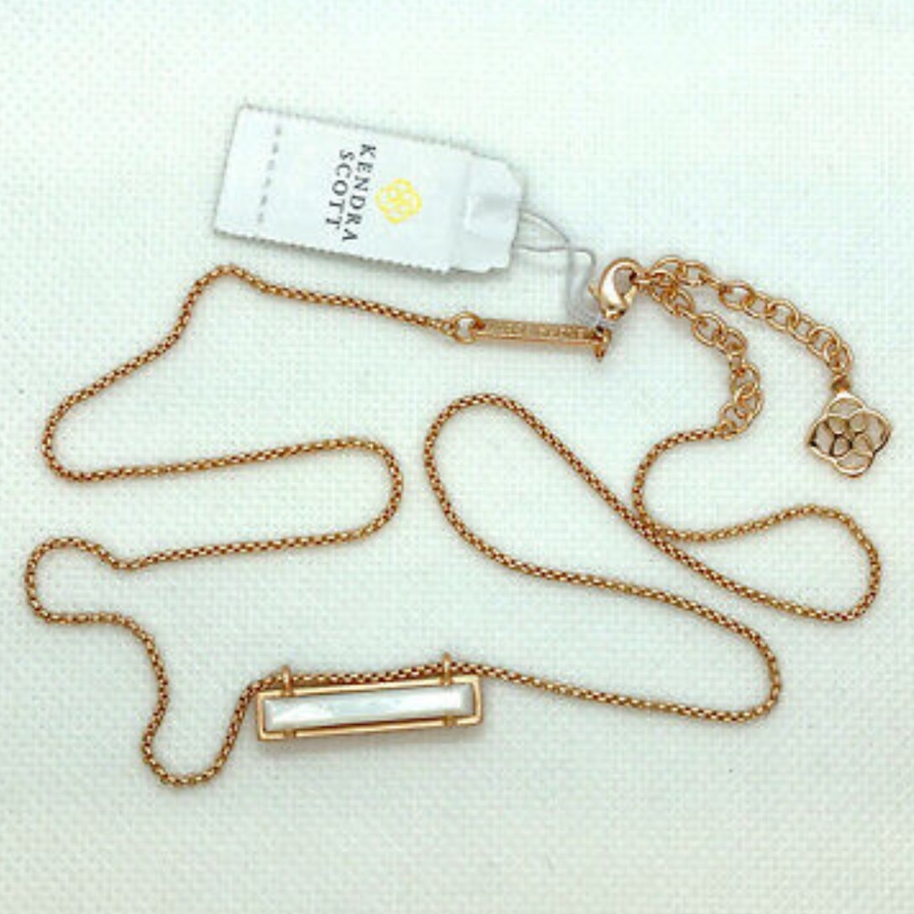 Kendra Scott Rose Gold Pearl Leanor